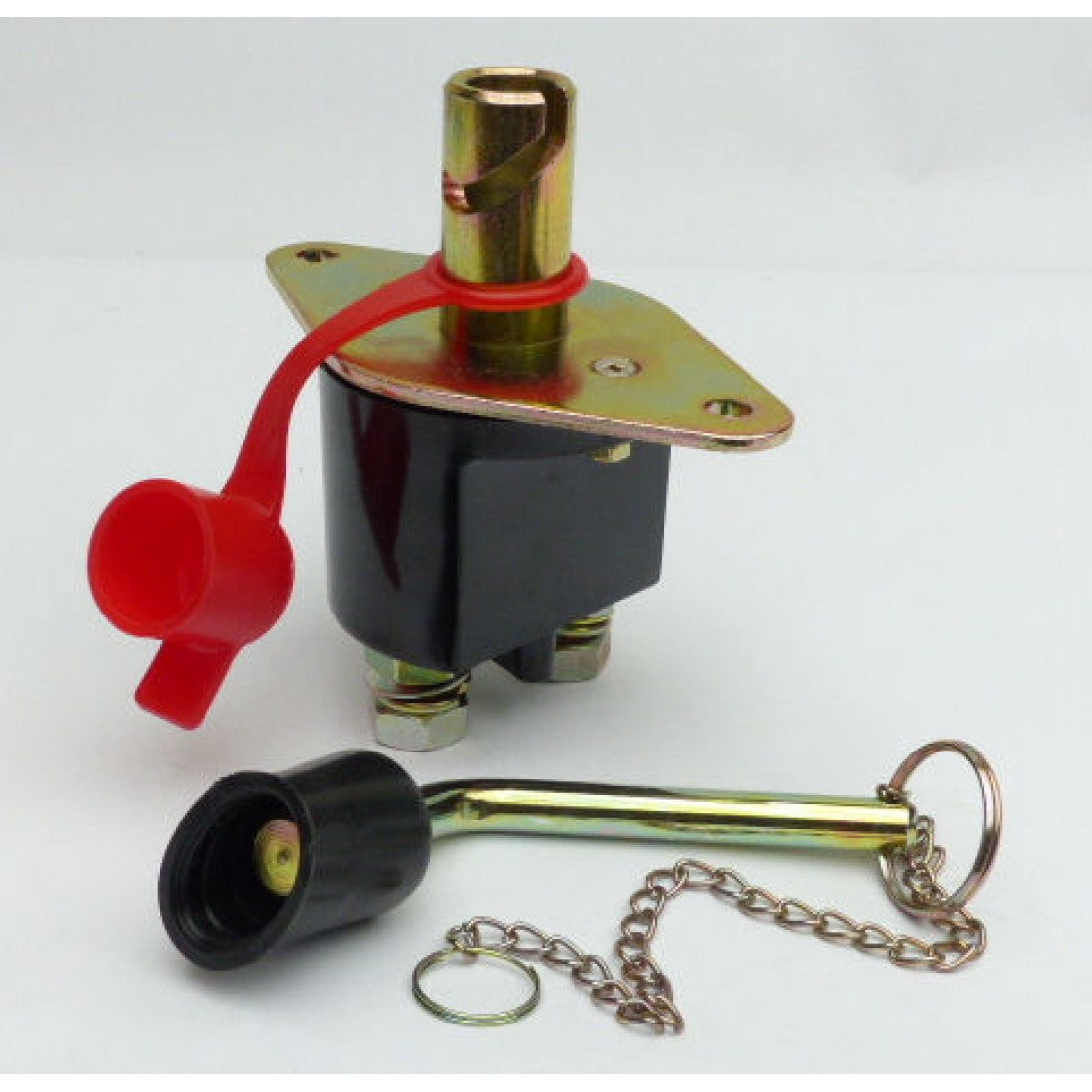 Heavy Duty Battery Isolator With Removable Key