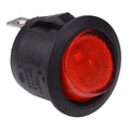 Mini Round Rocker Switch With LED
