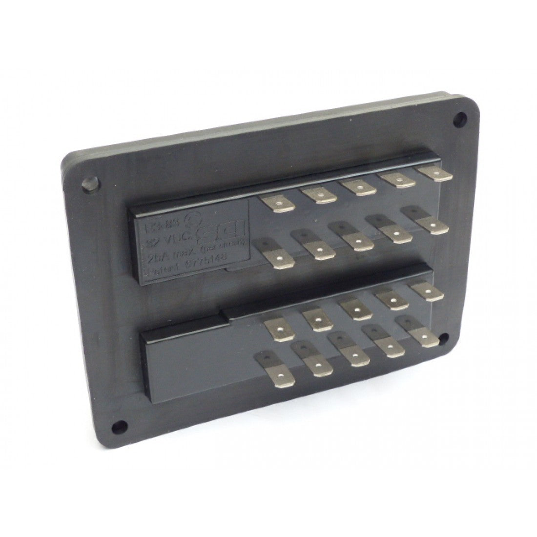 Weatherproof Surface Mounted LED Fuse Box 10 Way