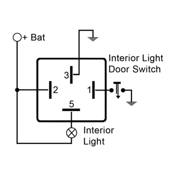 Interior Light Timer Relay 12V