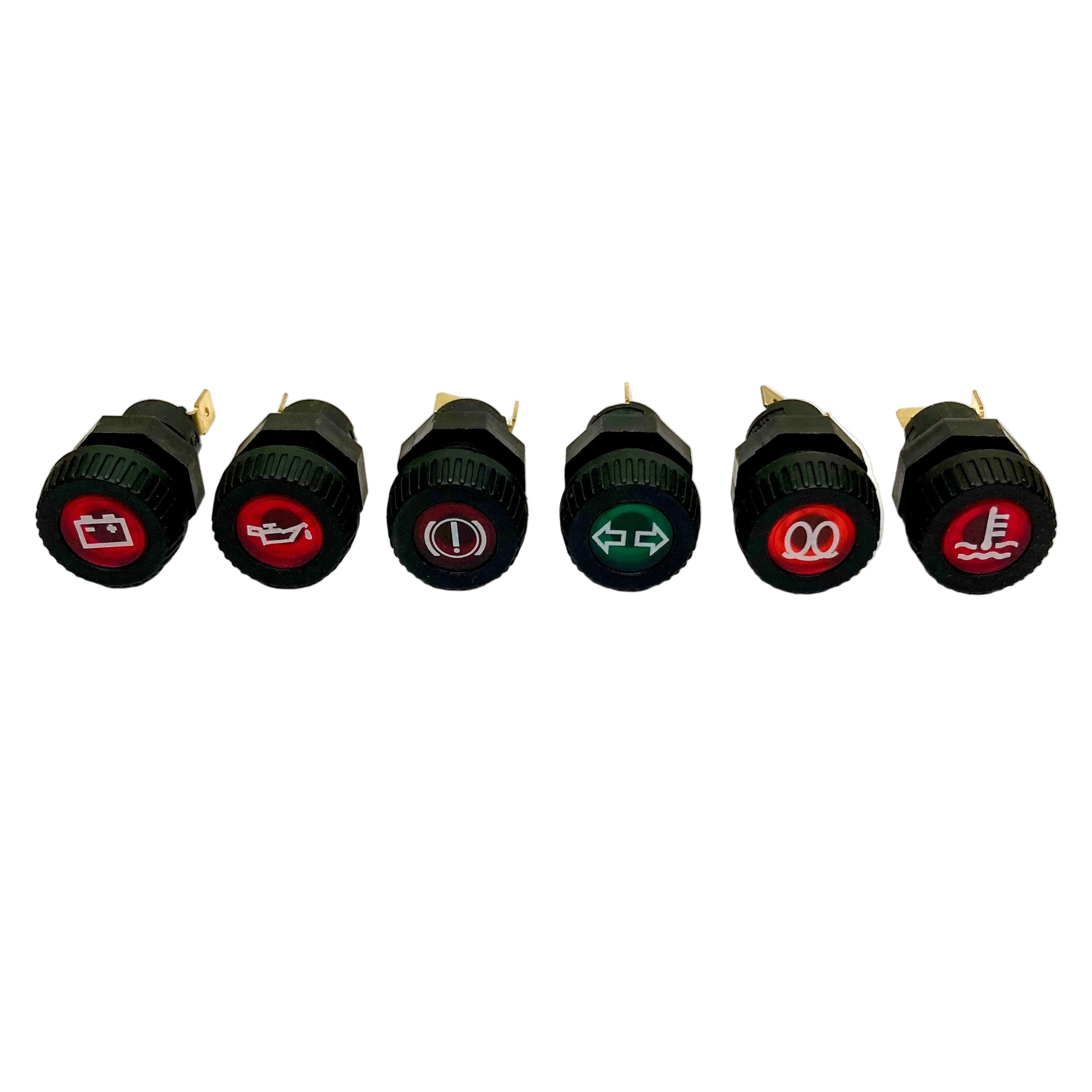 Large Warning Lights With Symbol