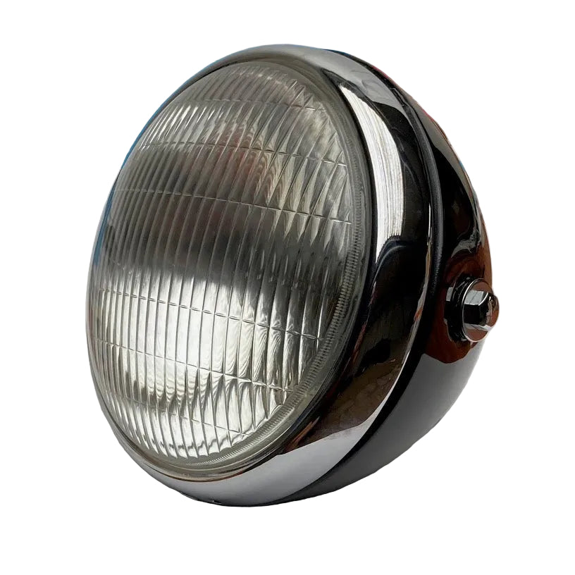 Complete 7" Headlamp Black