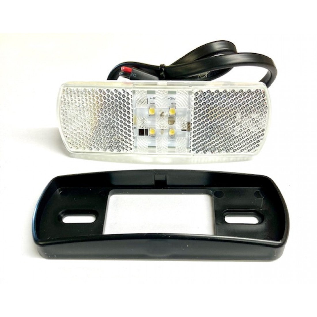 Clear LED Marker Light 9-33V