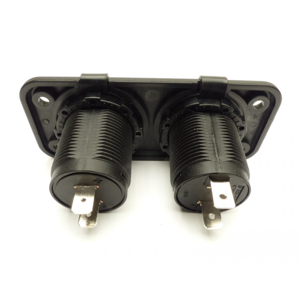 Double USB/Single Power Socket