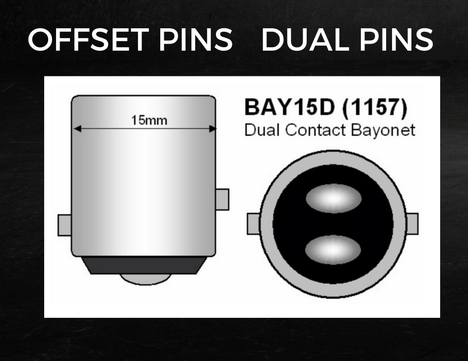 12V LED Bulbs, BA15d, For Stop Light, Fog Light And Indicators