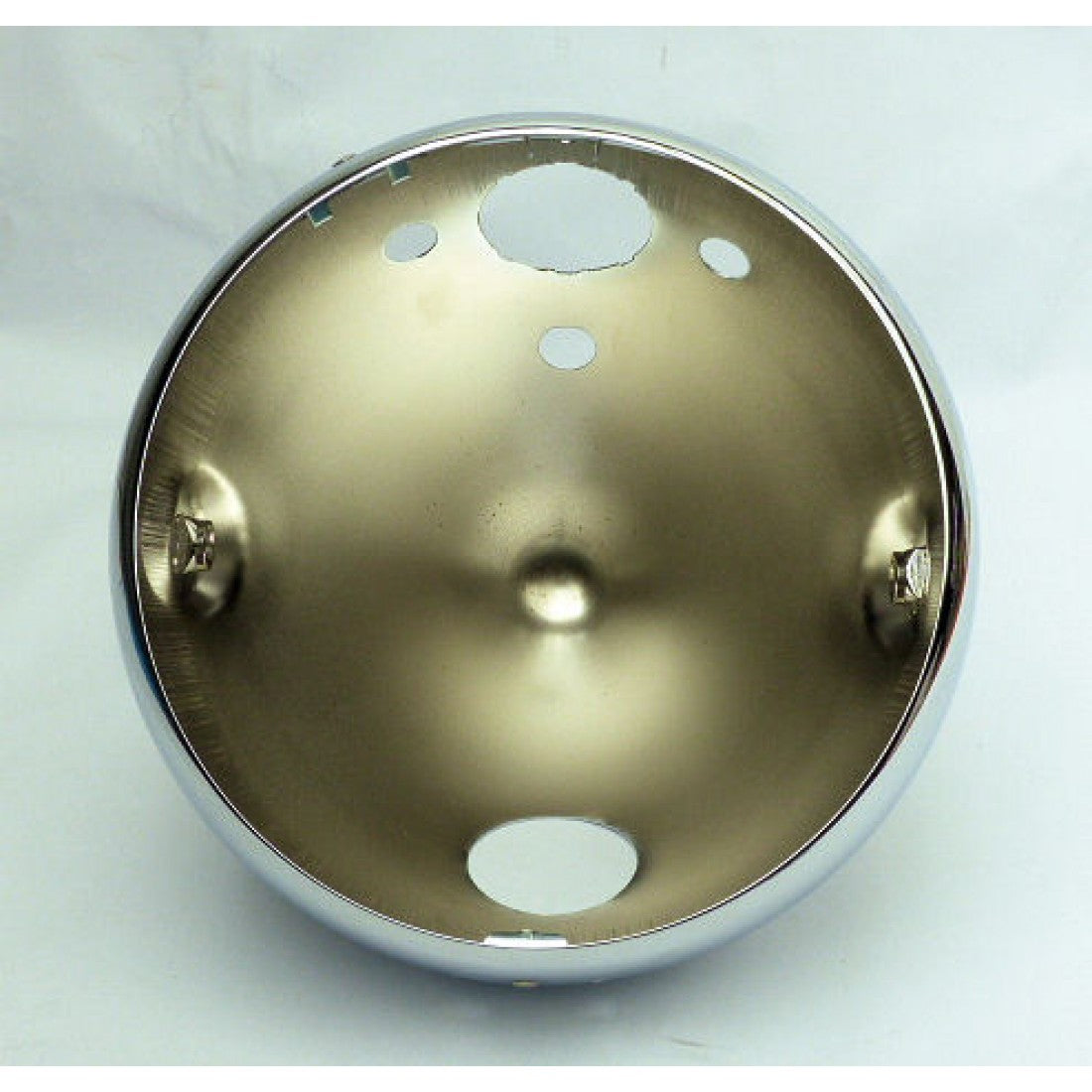 Lucas Chrome 7" Headlamp Shell & Rim.