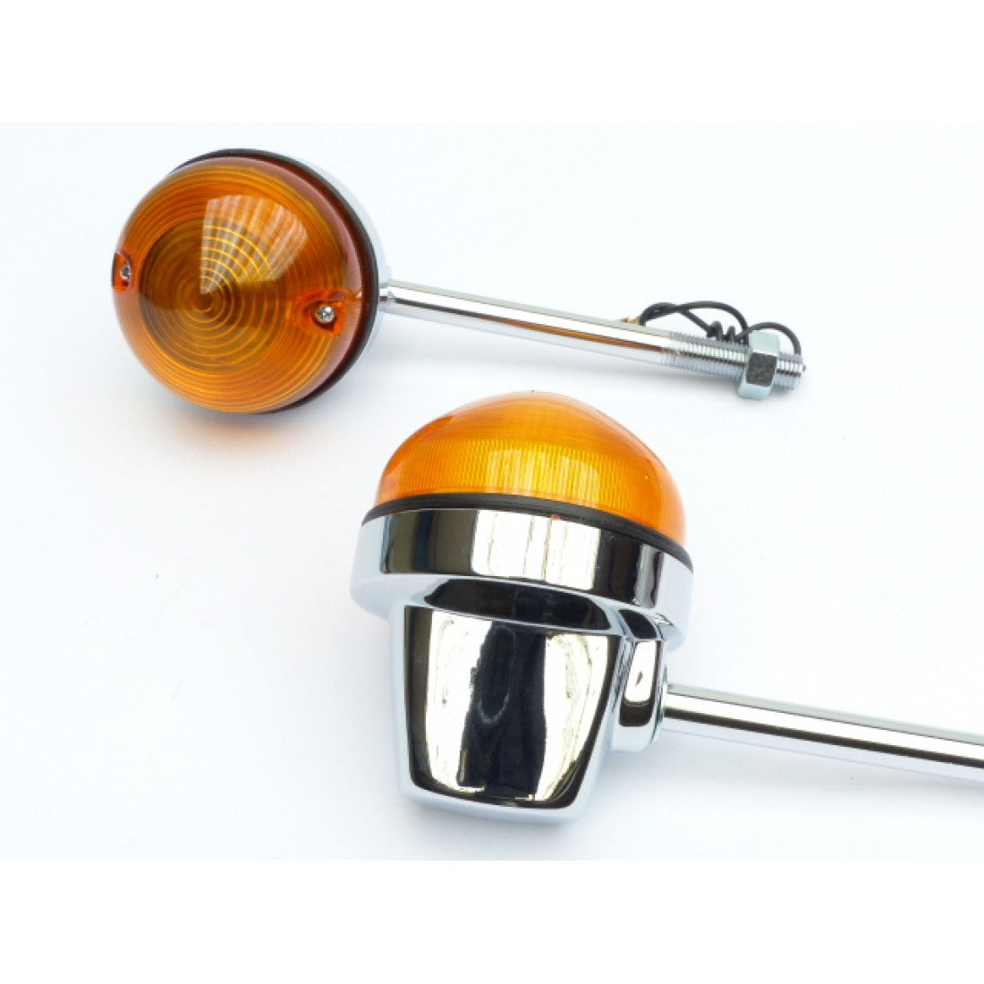 British Type Chrome Indicators.
