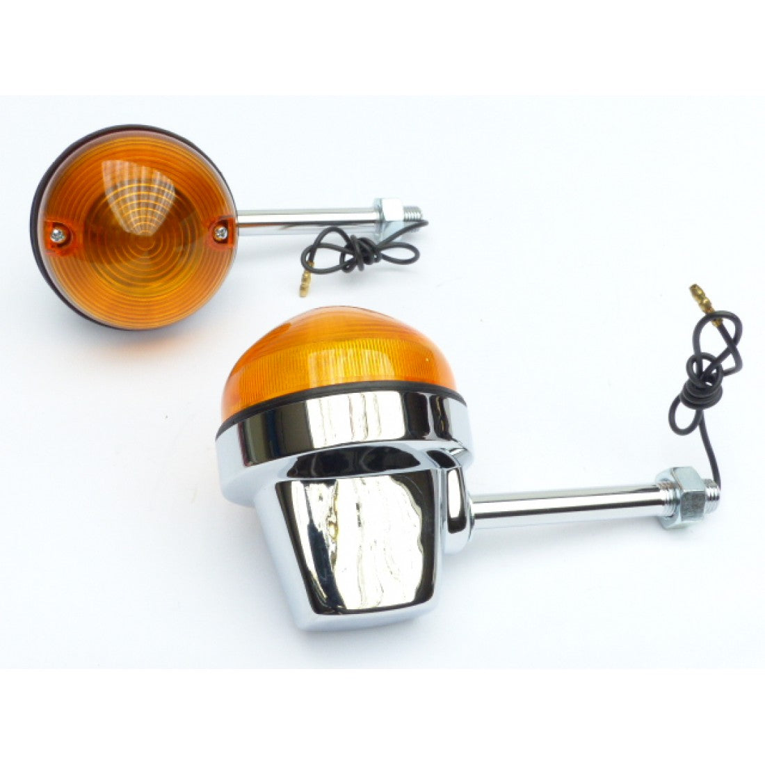 British Type Chrome Indicators.