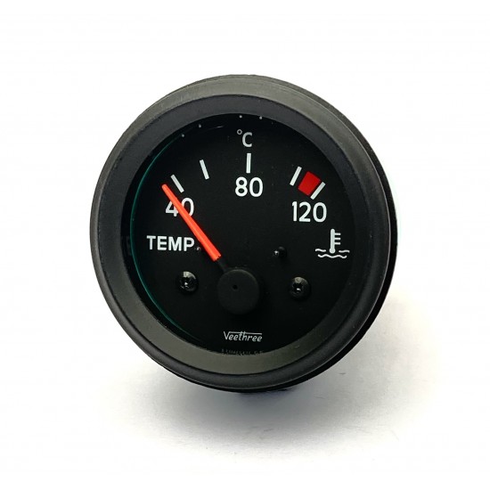 Veethree Water Temperature Gauge and Sender 12 & 24 Volt