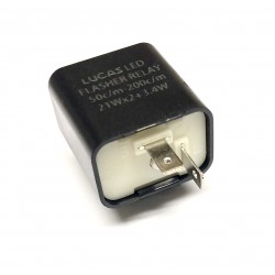 Lucas 2 Pin Flasher Unit For Standard/LED Indicators Lucas 2 Pin Flasher Unit For Standard/LED Indicators