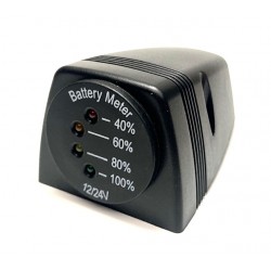 29mm Battery Meter Surface Mount 29mm Battery Meter Surface Mount