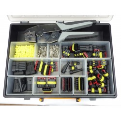 Weatherproof Connector Kit With Ratchet Tool