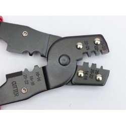 Crimping Tool With Spring Return Handles