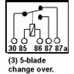 12 Volt 5 Blade Relay 12 Volt 5 Blade Relay
