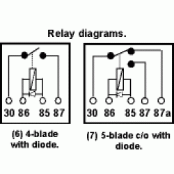 12V Relays With Diode 12V Relays With Diode