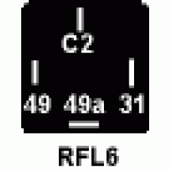 12 Volt 4 Pin Electronic Flasher Relay (Towing)  12 Volt 4 Pin Electronic Flasher Relay (Towing)