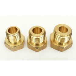 Brass Adaptor Kit To Fit 1/8 NPTF To Metric