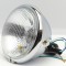 Bates Type Chrome Headlamp 5 3/4 Inch