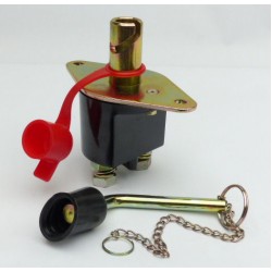 Heavy Duty Battery Isolator Removable Key