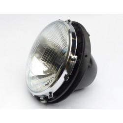 Complete 7 Inch Headlamp Unit With Mounting Bowl