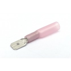 Red Heat Shrink Male Blade