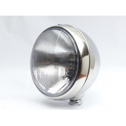 7 Inch Classic Headlamp Stainless Steel