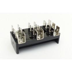 3 x 6 Way Terminal Block