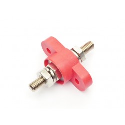 Through Panel Power Post Red