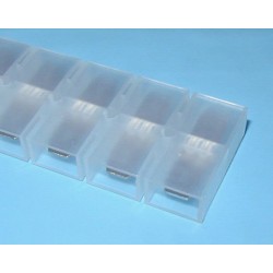 Strip Of 12 x 2 Blade Connectors For 6.3mm Female Blades