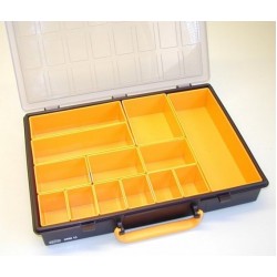 Box With Removable Compartments & Carry Handle