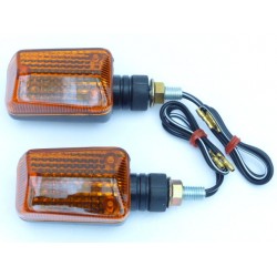 Short Rubber Stem Mini Indicators - Pair  Short Rubber Stem Mini Indicators - Pair